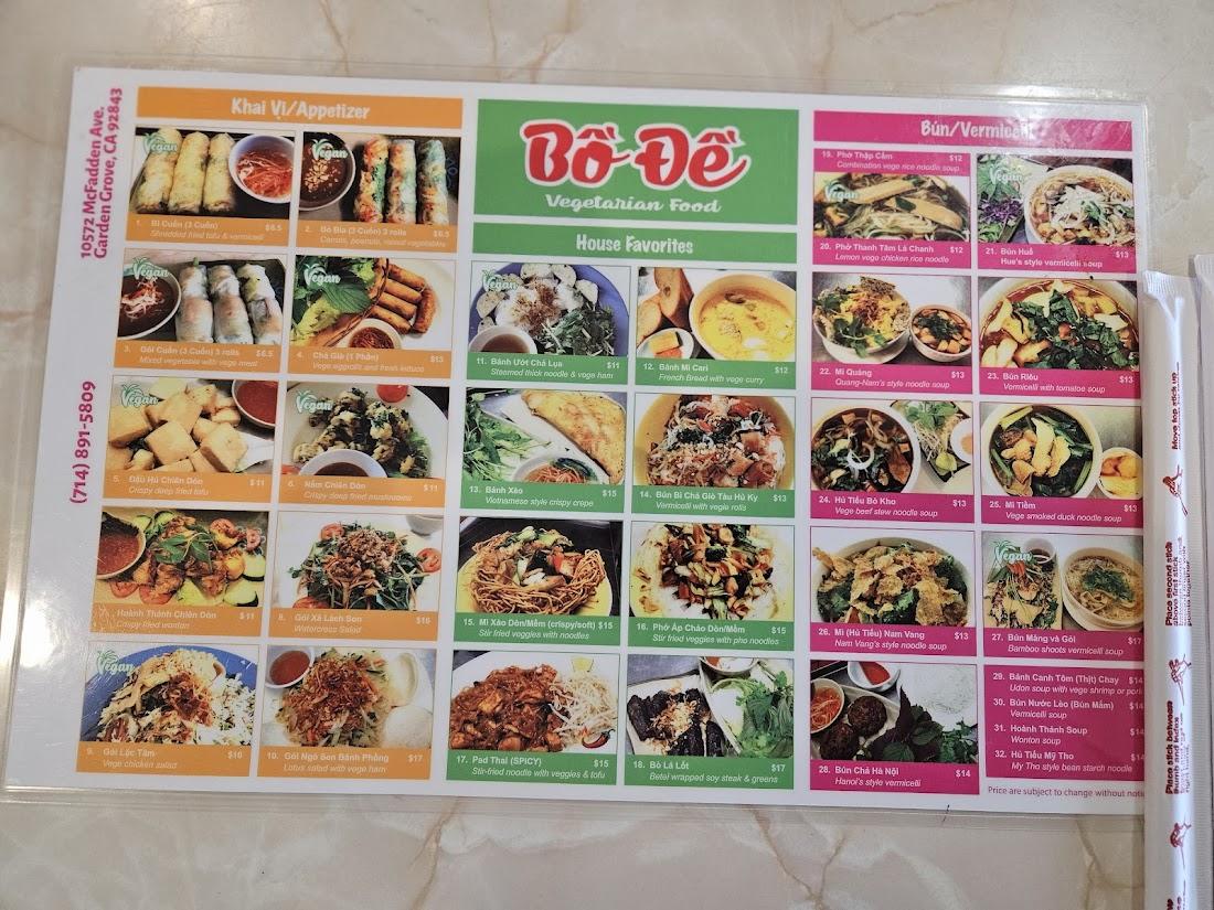 Bồ Đề Vegetarian Food